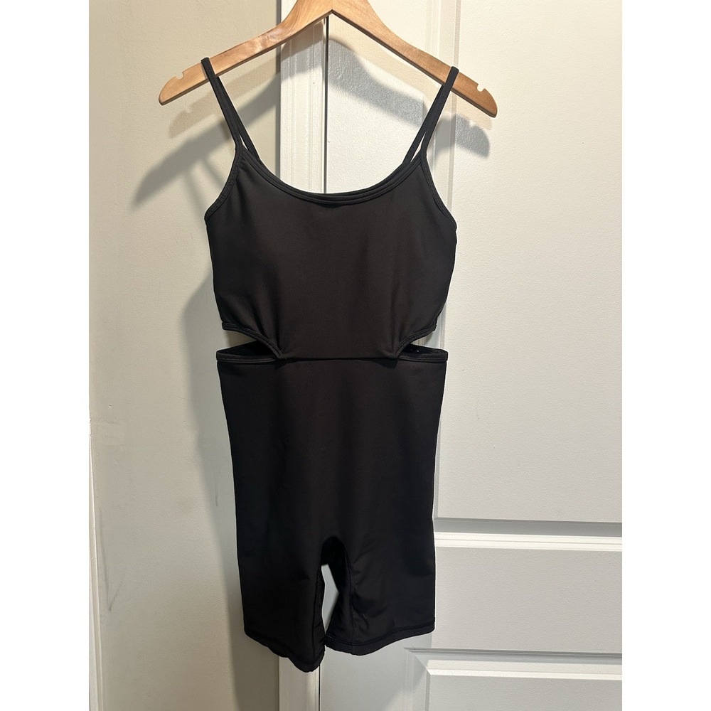 Old Navy‎ Active Powersoft Black Romper Medium Tall